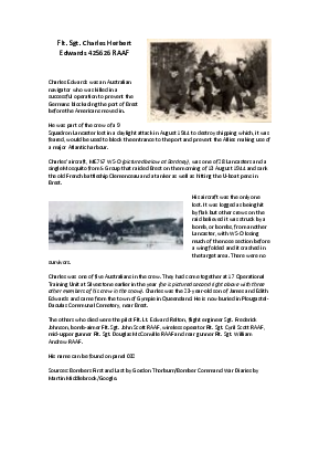 A preview of a PDF biography for Edwards, Charles Herbert